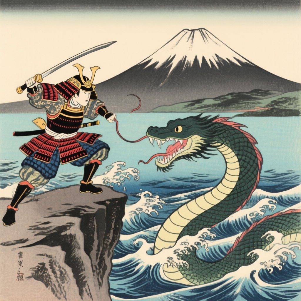 Ukiyo-e style preview